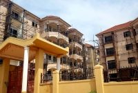16 units apartment block for sale in Kiwatule 41m monthly at 1.6m USD