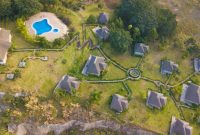 Safari lodge for sale in Queen Elizabeth National park at 1m USD