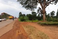 8 acres commercial land for sale in Namanve Jinja road at 350m each