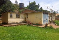 Half acre land for sale in Entebbe with an old house at 750m