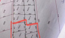 50x100ft plots of land for sale in Kitende Sekiwunga at 64m each