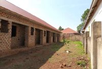 6 shell rental units for sale in Namugongo Kiwango 1.8m monthly at 130m
