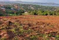 20 decimals plot of land for sale in Bwebajja with a Lake view at 150m shillings