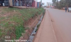 23 decimals commercial plot of land for sale Kireka Namugongo road at 550m