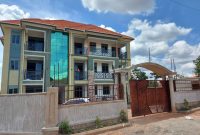 9 units apartment block for sale in Kira 5.8m monthly at 750m