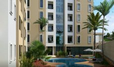 3-4 bedroom condominium apartments for sale in Nakasero with pool from $340,000