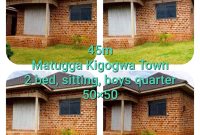 2 Bedrooms House For Sale In Kigogwa Town Matugga On 50x50ft Plot At 45m