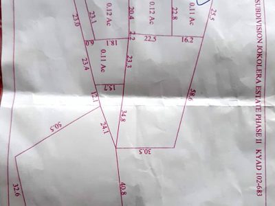 50x100ft Plot Of Land For Sale In Jokolera Estate At 50m Shillings