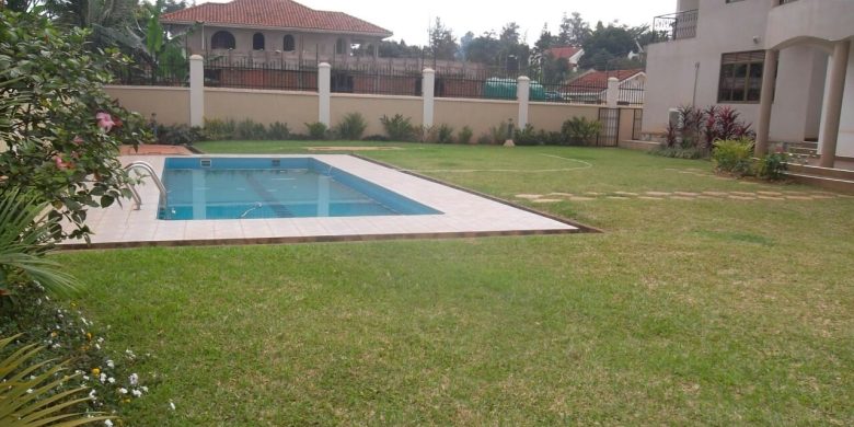 View of compound and swimming pool of Naguru house