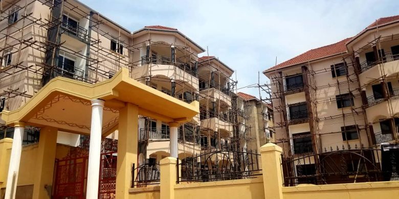 16 units apartment block for sale in Kiwatule 41m monthly at 1.6m USD