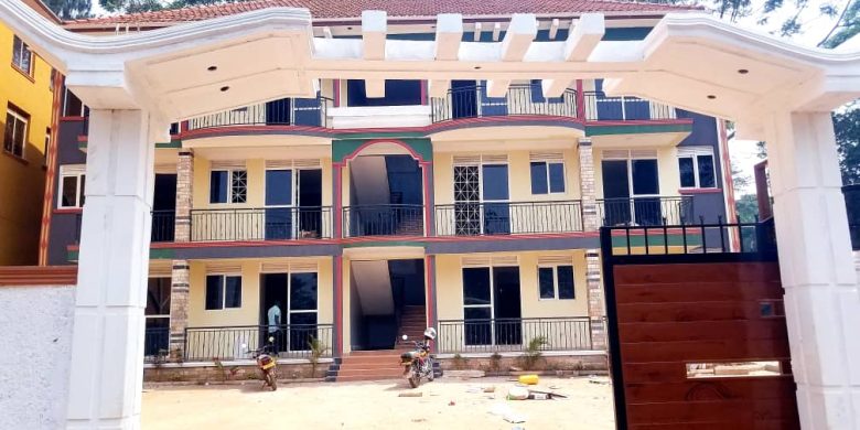 12 units apartment block for sale in Kyaliwajjala 8.4m monthly at 1.2 billion shillings