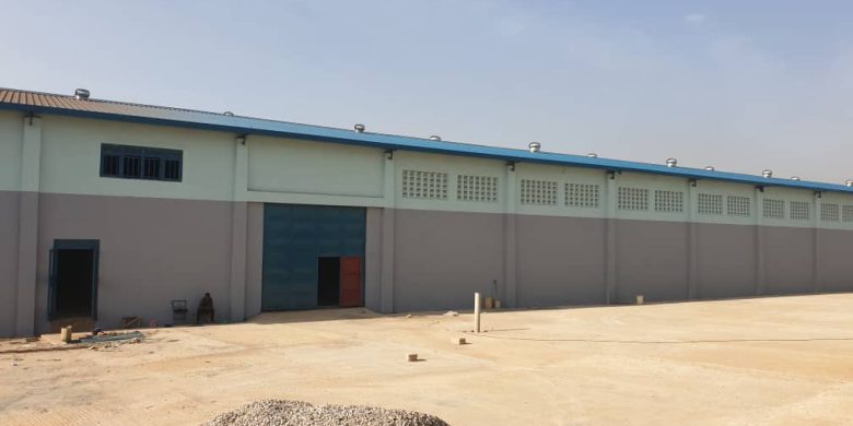 warehouse 3500 square meters for rent in Namanve Industrial area at 4 USD per square meter