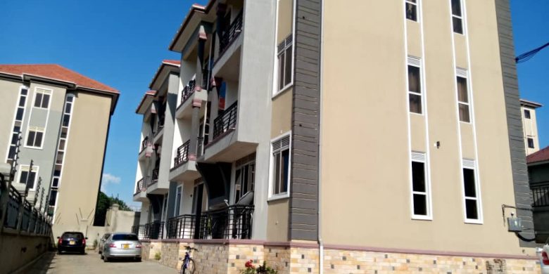 12 units apartment block for sale in Kyanja 9.6m monthly at 1.4 billion shillings.