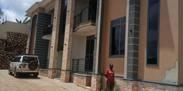 4 units apartment block for sale in Kira making 4.8m monthly at 680m