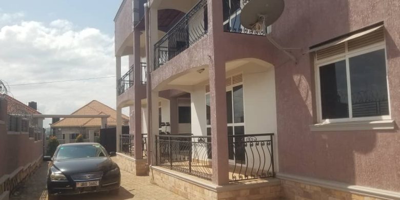 4 units apartment block for sale in Kira Nsasa 3.2m monthly at 500M