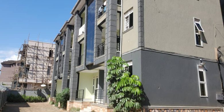 12 units apartment block for sale in Kyanja 8.4m monthly at 1.3 billions shillings.