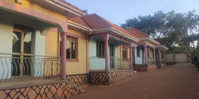 4 rental units for sale in Najjera 3.2m shillings monthly at 550m
