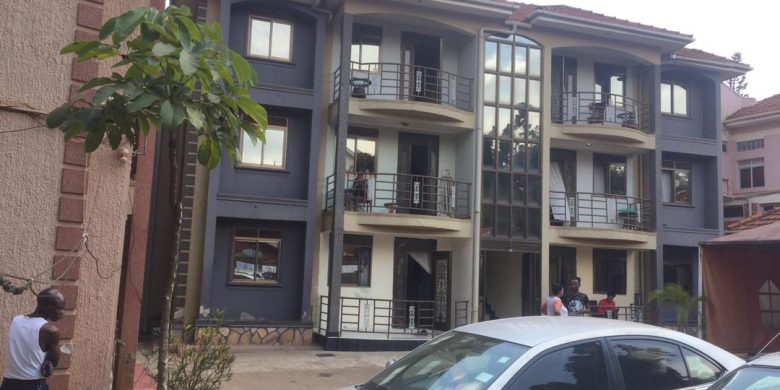 12 units apartment block for sale in Kansanga 25 decimals making 35m shillings monthly at 3 Billion Uganda shillings
