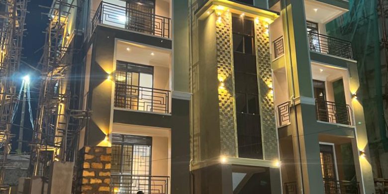 8 units apartment block for sale in Kyanja 8.8m monthly at 1.2 billion shillings