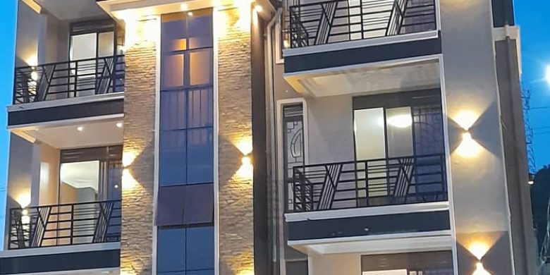 8 units apartment block for sale in Kyanja 8.8m monthly at 1.2 billion shillings.