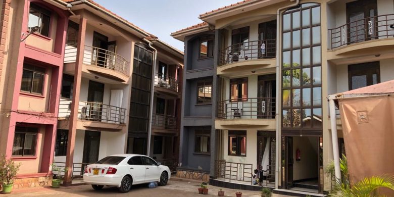 12 units apartment block for sale in Kansanga 32m monthly at 2.7 billion shillings