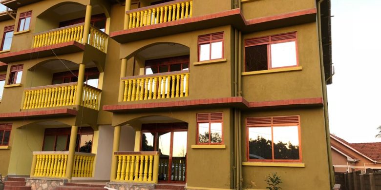 12 units apartment block for sale in Kisaasi Bahai 12m per month at 2 billion Uganda shillings
