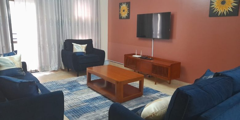 2 bedrooms furnished apartment for rent in Kololo at $1,300