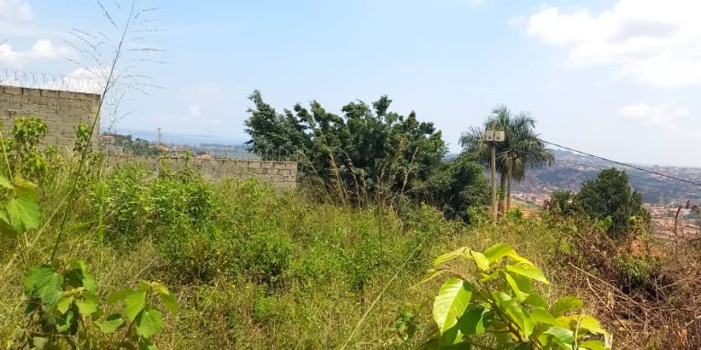 50 decimals lake view plot of land for sale in Buziga at600m