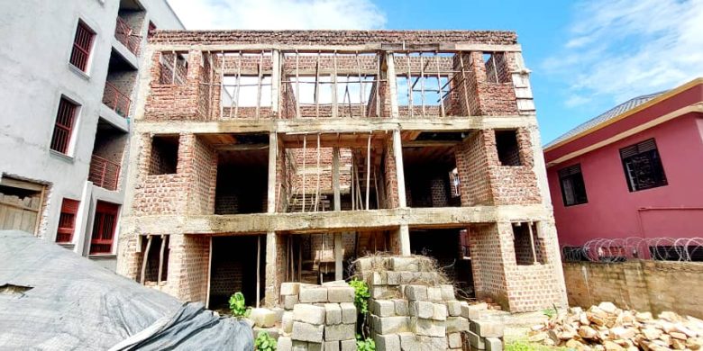 12 units shell apartment block for sale in Kira at 280m