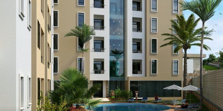 3-4 bedroom condominium apartments for sale in Nakasero with pool from $340,000