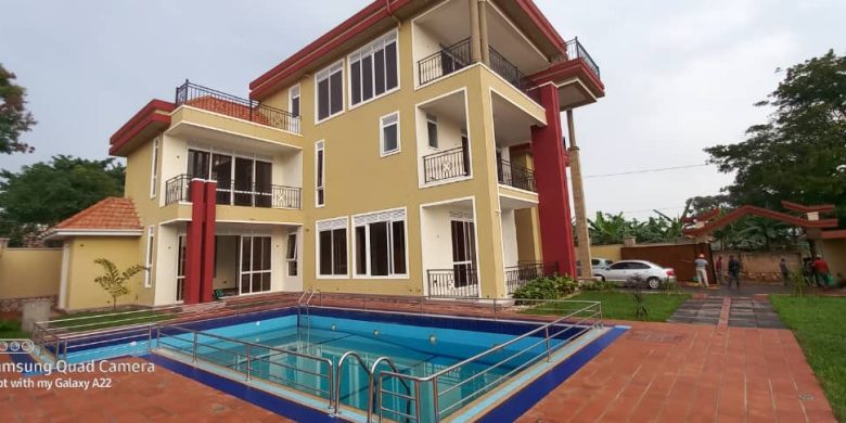 6 bedrooms house for sale in Munyonyo with swimming pool at $1m US Dollars